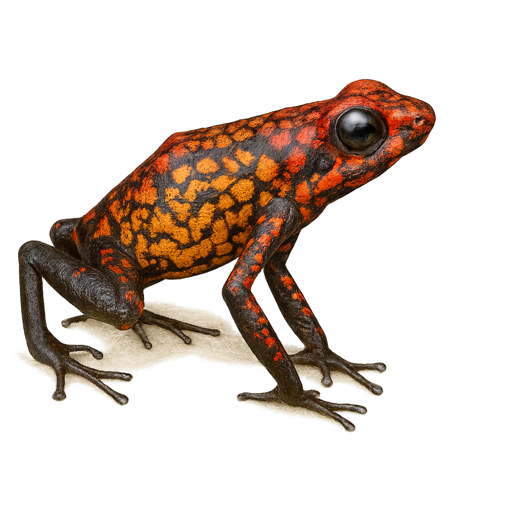 Hidden poison frog